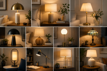 The Ultimate Table Lamp Guide: Illuminate Every Room with Style & Purpose