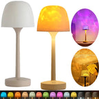 Mini Table Lamp Water Ripple Projector, Romantic Atmosphere Night Light, Remote Control LED Lamp, USB Rechargeable Bedside Lamp, Aesthetic Room Decor Gift