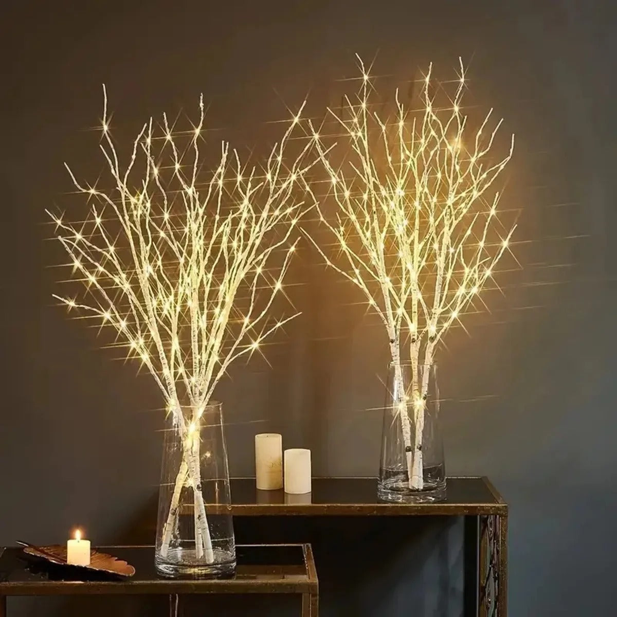 Mother’s Day Gift Tree Branch Lamp, Warm White LED Decorative Bonsai Light, Cozy Bedroom Night Light for Mom, Home Decor Table Lamp