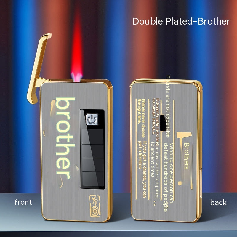 Bottom port of Nooriva solar lighter showing micro-USB charging input and LED indicator.

