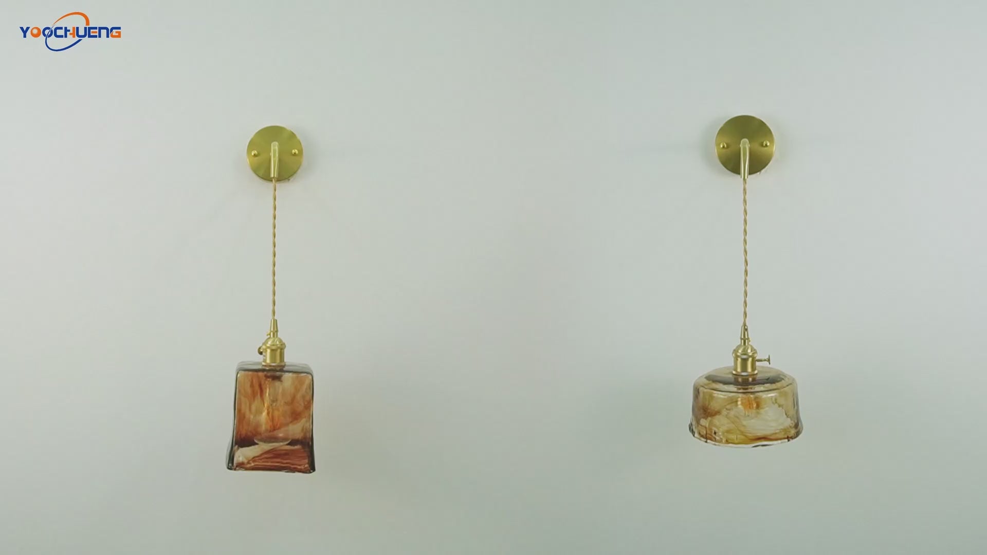 Antique Brass Wall Sconce Nordic LED Wall Light Fixture with Warm Light, Modern Indoor Bedroom Hallway Reading Lamp